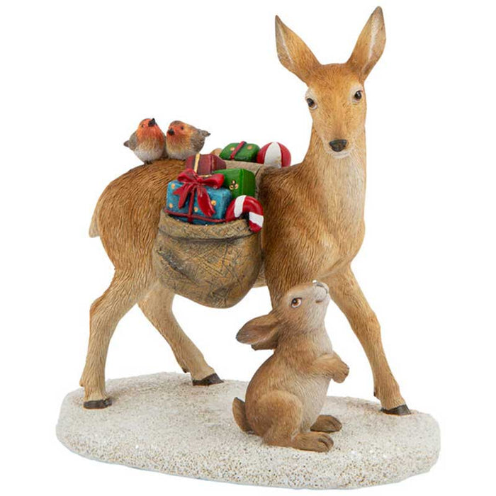 Villeroy & Boch Winter Collage Accessoires Cervo con regali