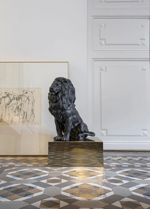 Scultura Leone maestoso