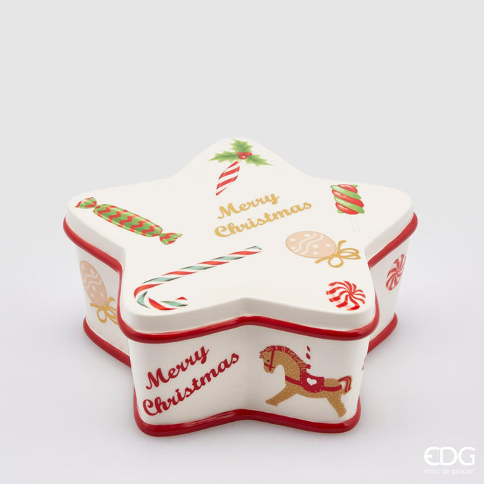 EDG Enzo De Gasperi Contenitore Stella H10 D23 cm