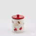 EDG Enzo De Gasperi Barattolo Natalizio con decori H17 D12 cm