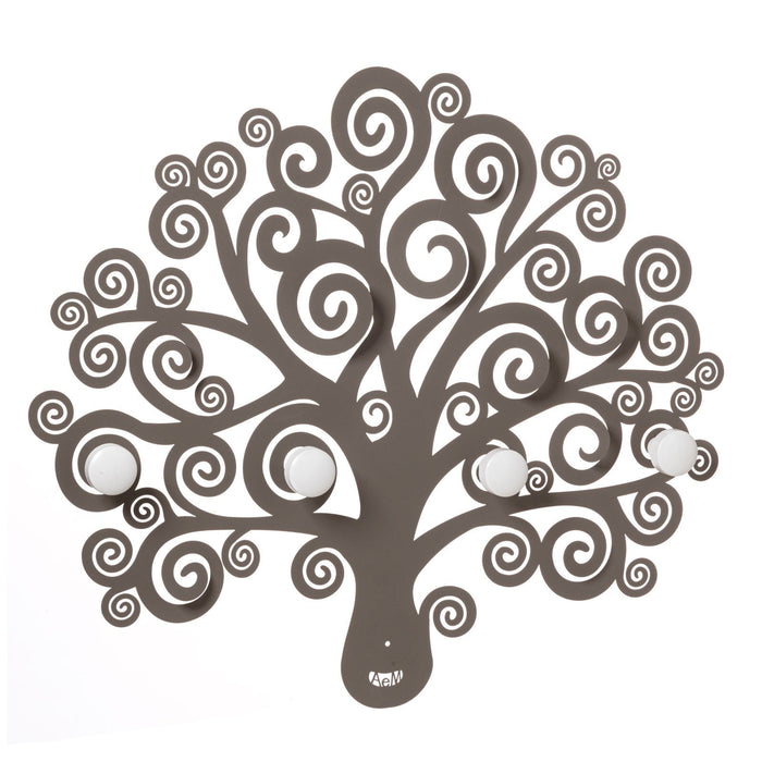 Appendiabiti a parete di design Albero della Vita