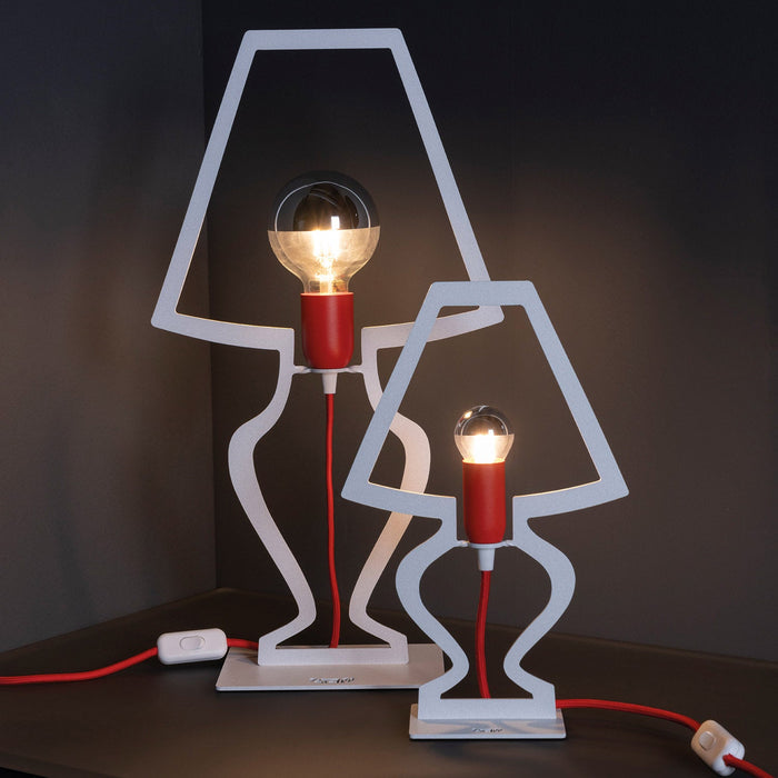 Lampada da tavolo design Silhouette grande