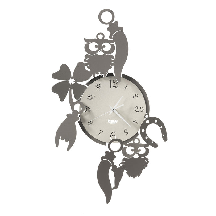 Orologio da parete di design portafortuna Good Luck