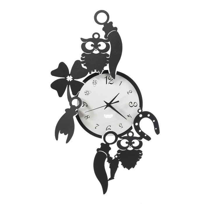 Orologio da parete di design portafortuna Good Luck