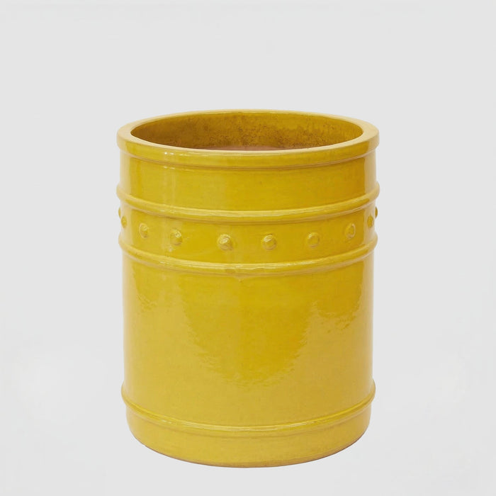 EDG Enzo De Gasperi Vaso Glaze Atlas Capri Cilindro H50 cm