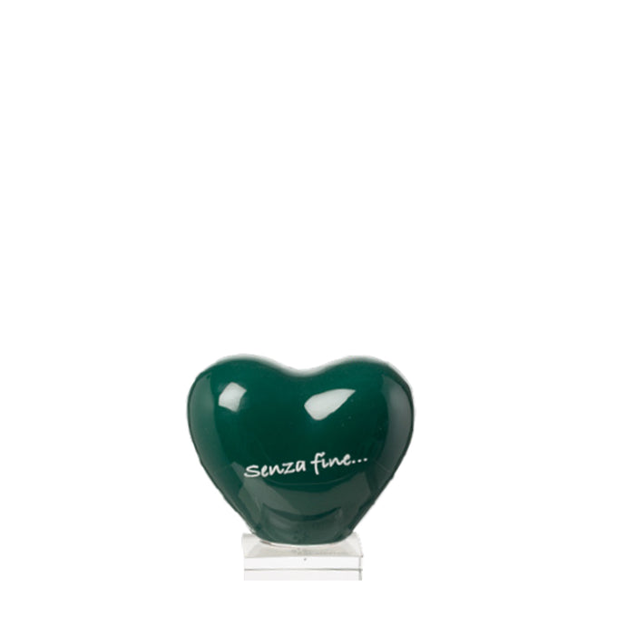 Cuore Con Scritta-Verde