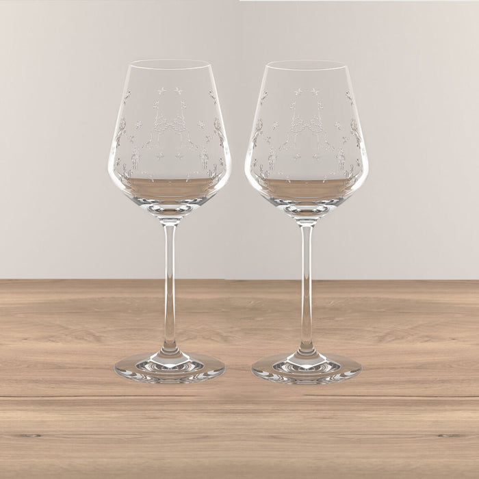 Villeroy & Boch Toy's Delight Set 2 Calici Natalizi Vino Bianco 120ml