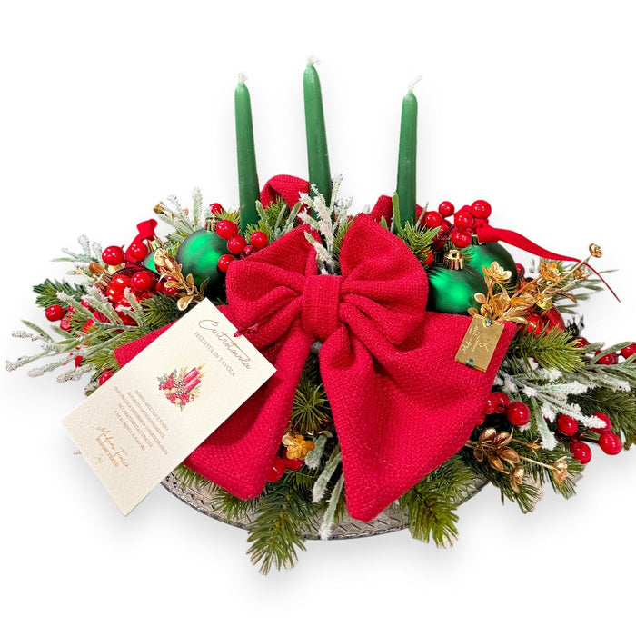 Centrotavola Natalizio 55 cm