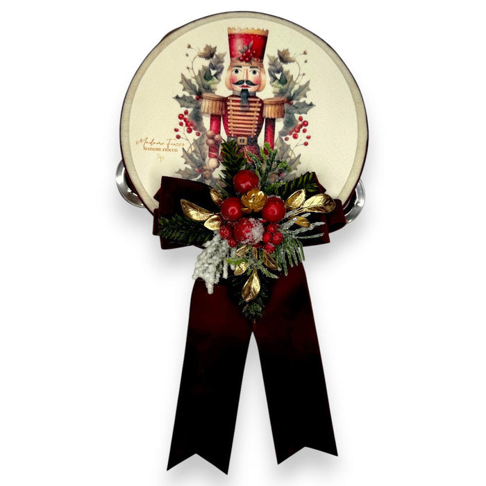 Tamburello Appendino  13 cm. schiaccianoci