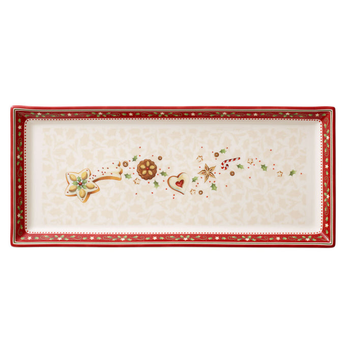 Villeroy & Boch Winter Bakery Delight Vassoio rettangolare 39x17 cm