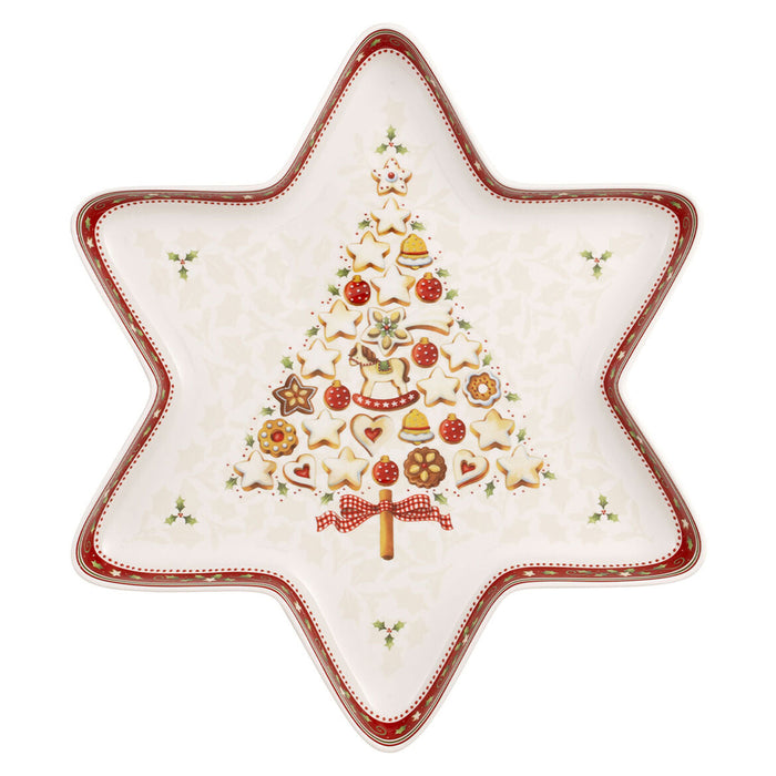 Villeroy & Boch Winter Bakery Delight Piatto stella grande 37 cm