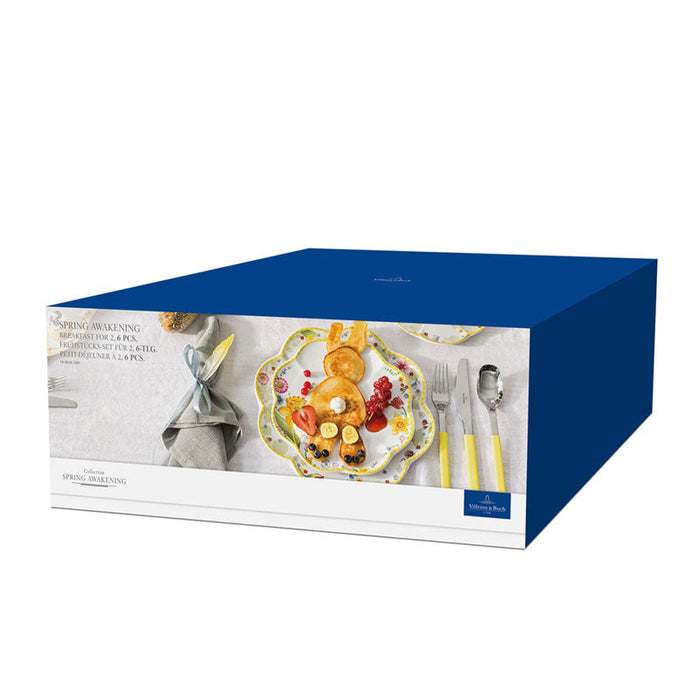 Spring Awakening set da Colazione 6 Pezzi in Porcellana
