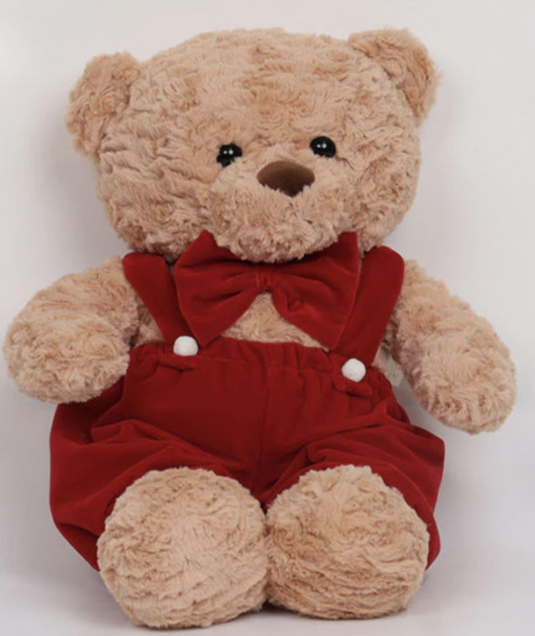 Orsetto peluche teddy H-50 cm rosso