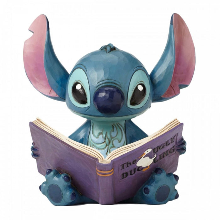 Bomboniera Enesco Statuina Colorata Stitch con Libro