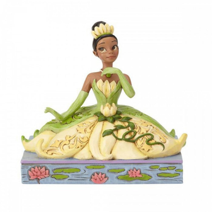 Bomboniera Enesco Statuetta Colorata Tiana in Posa