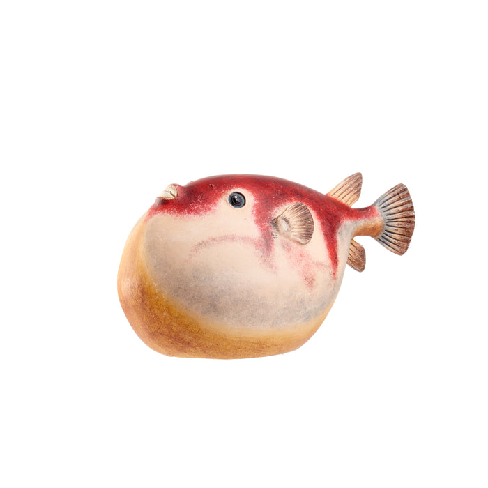 PESCE PALLA ROSSO  DECORATIVO