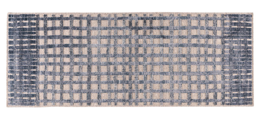 TAPPETO CON DECORO A RILIEVO CM. 80 x 200