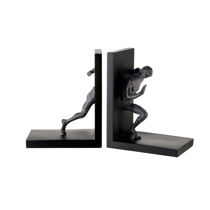 FERMALIBRI SCULTURA UOMO - SET 2 PZ