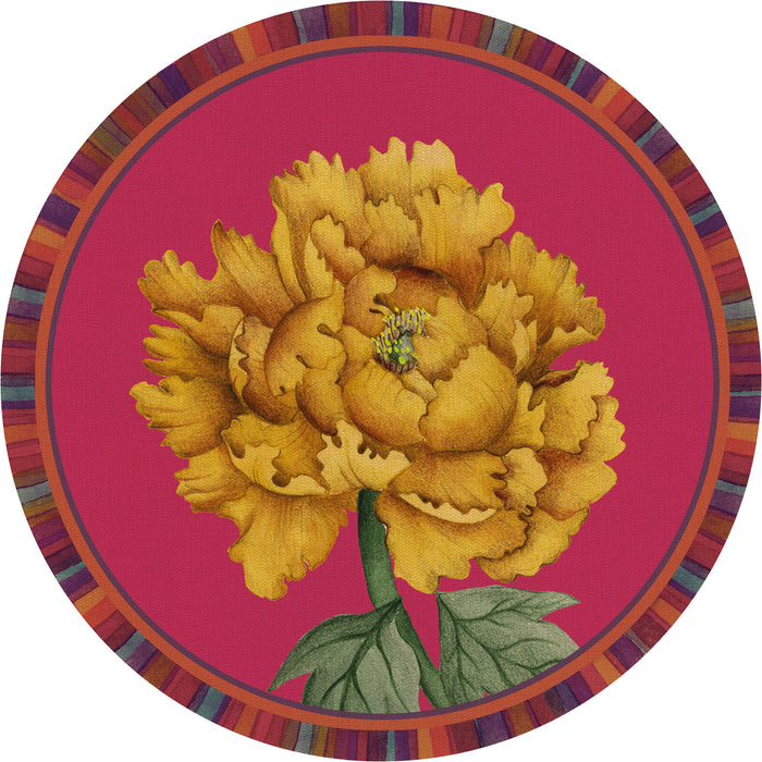 TOVAGLIETTA RIGIDA MAGENTA Ø39 - PEONIA