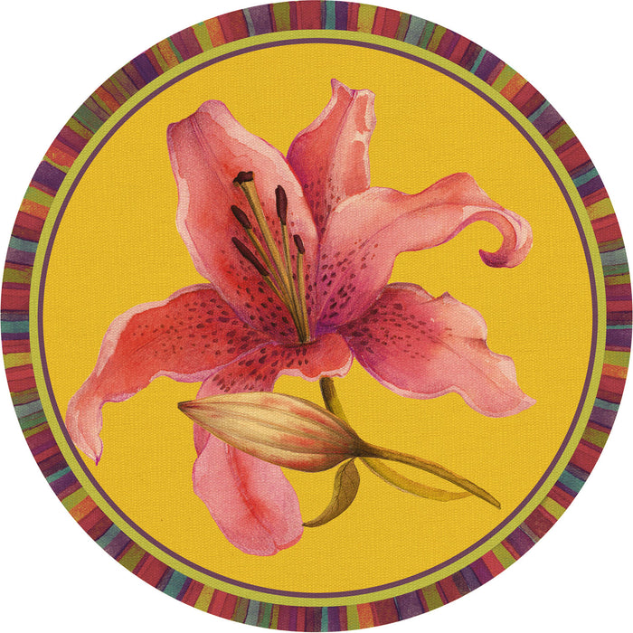 TOVAGLIETTA RIGIDA GIALLA Ø39 - GIGLIO