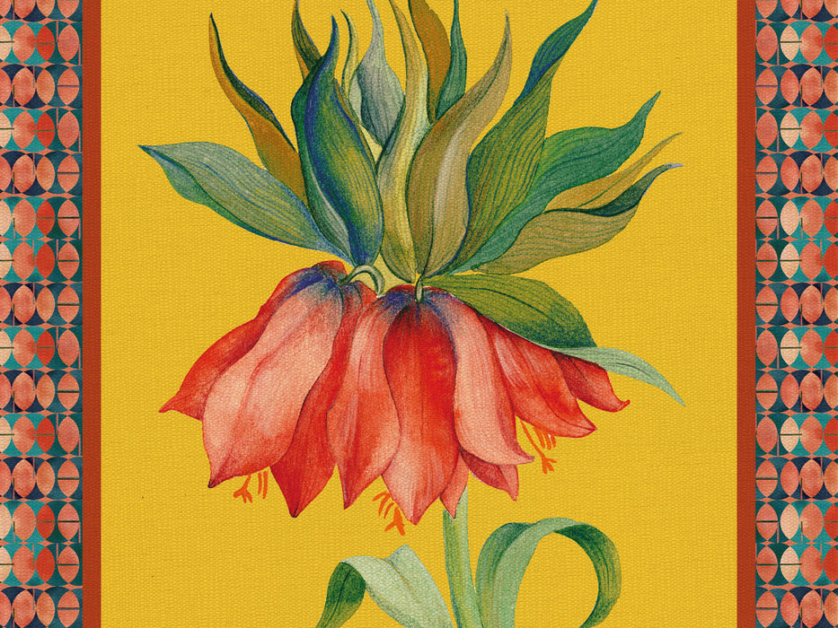 TOVAGLIETTA RIGIDA GIALLA 39x29,5 - FRITILLARIA