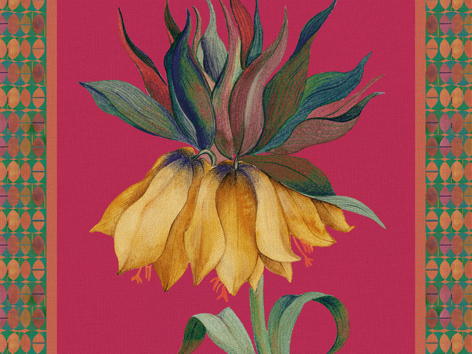 TOVAGLIETTA RIGIDA MAGENTA 39x29,5 - FRITILLARIA