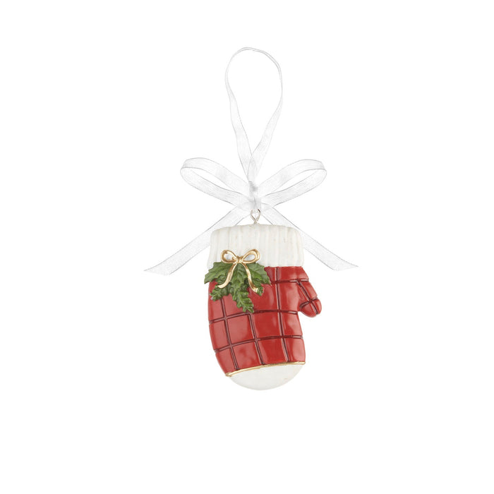 L'Oca Nera Funny & Red Decorazione Natalizia per Albero Guanto