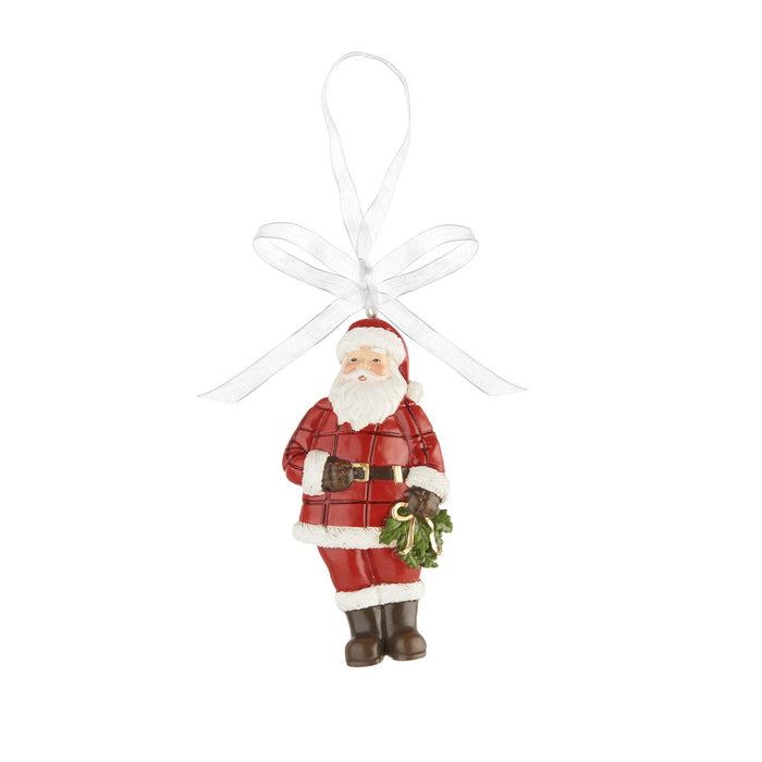 L'Oca Nera Funny & Red Decorazione Natalizia per Albero Babbo Natale