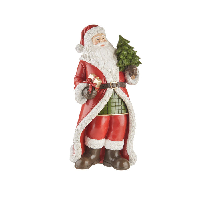 L'Oca Nera Arriva la Festa Babbo Natale con Sacco Doni H32 cm