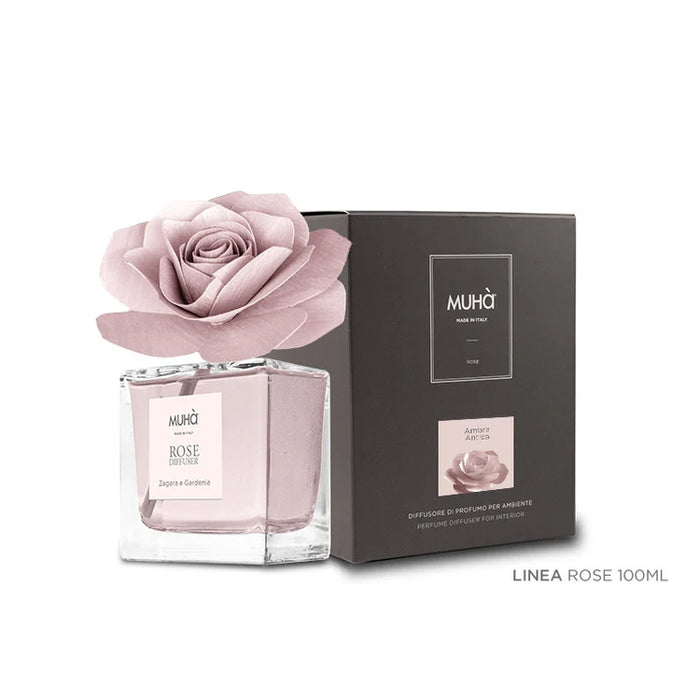 Rosa 100ml Profumatore D'Ambiente Diffusore Ambra Antica