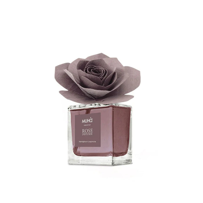 Rosa 100ml Profumatore D'Ambiente Diffusore Vaniglia e Liquirizia