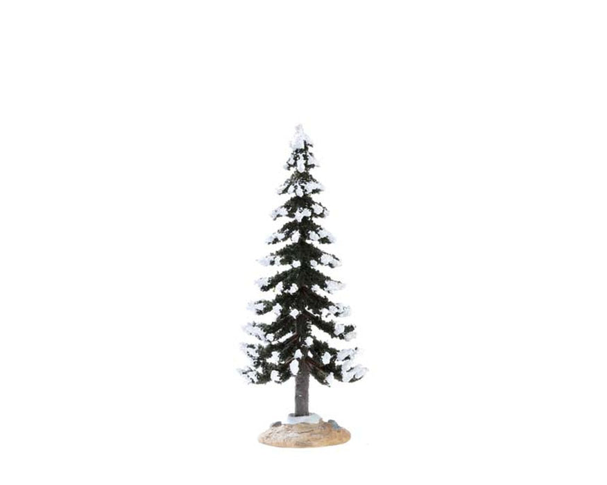 LEMAX Albero di pino innevato "Snowy Layered Tree" H13.5x4.8x4.8 cm