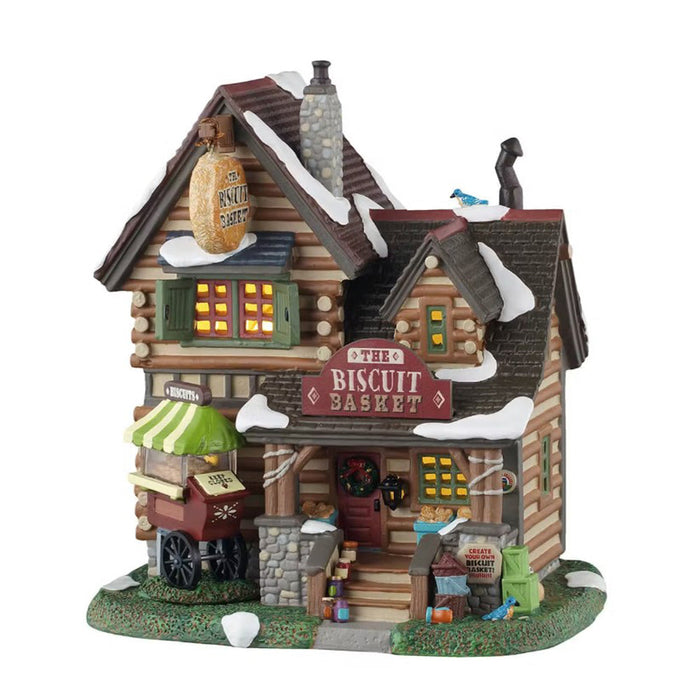 LEMAX Biscottificio illuminato "The Biscuit Basket" H19x17x13.5 cm