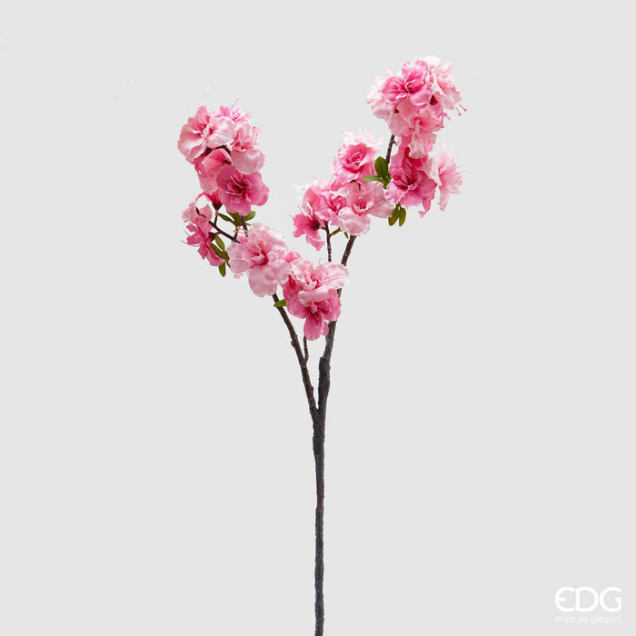 Ramo di Pesco Giapponese Sakura Rosa Scuro H105 cm