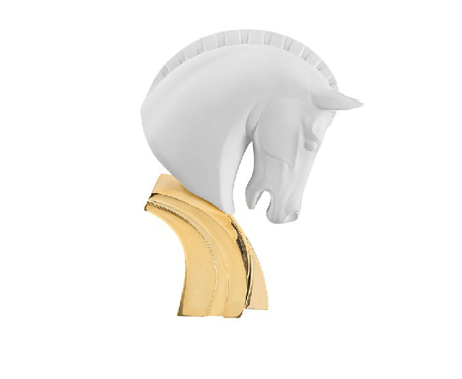 STATUA CAVALLO STILIZZATO COLLEZIONE MODERN ANIMAL H 30