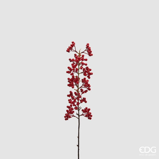 EDG Enzo De Gasperi Ramo Natalizio Ilex Rosso H60 cm