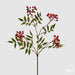 EDG Enzo De Gasperi Ramo Natalizio Bacche Glory H70 cm Rosso scuro