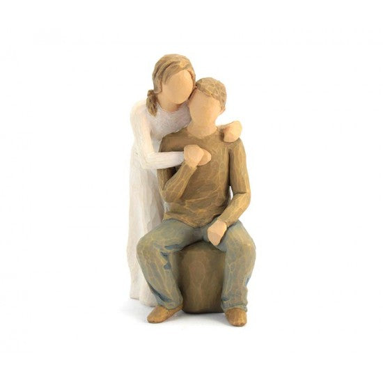 Statuetta Io e Te (You & Me) 17,5 cm Willow Tree 26439