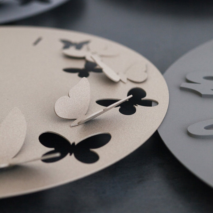 Orologio da parete di design Butterfly Spring