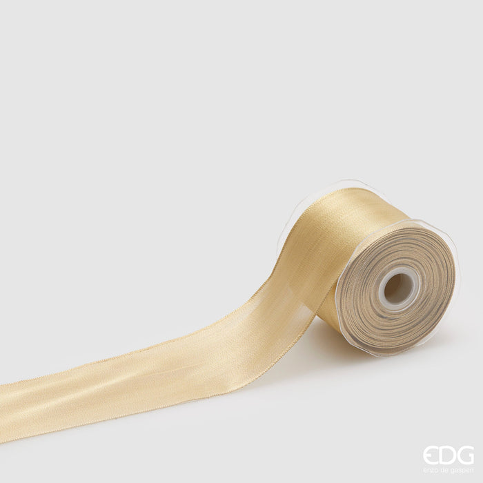 EDG Enzo de Gasperi Nastro Shine 65 mm 10 Metri Oro