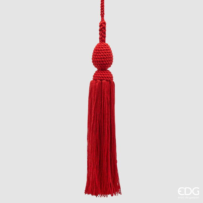 EDG Enzo De Gasperi Decoro Nappa Jumbo Rosso H110 cm