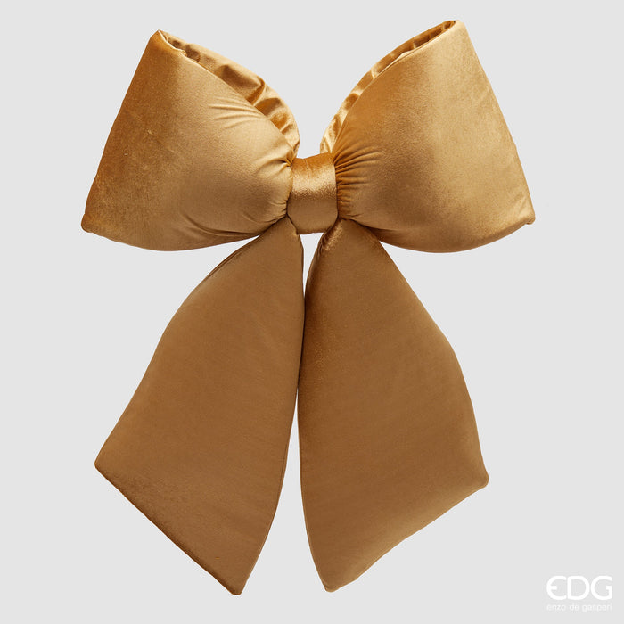 EDG Enzo De Gasperi Decorazione Fiocco in Velluto 63x60 cm Oro