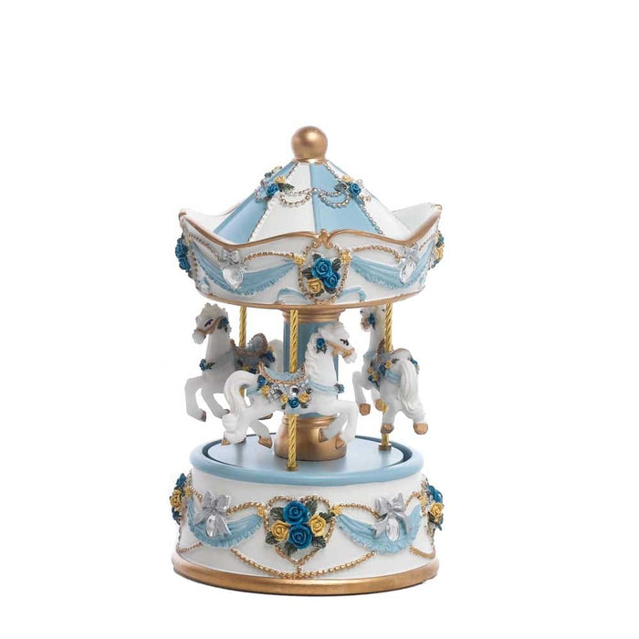 Carillon Joel H. 15,5 cm.-Azzurro