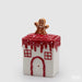 EDG Enzo De Gasperi Contenitore Natalizio 21x13 cm in Ceramica