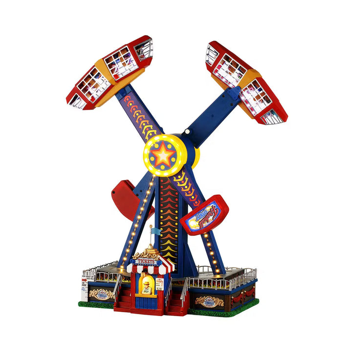 Lemax Collections Giostrina Fireball Frenzy con Movimento Luci e Suoni