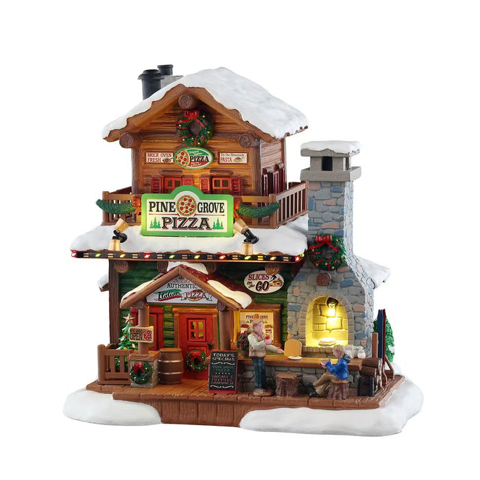 Lemax Collections Pizzeria Pine Grove con Luci
