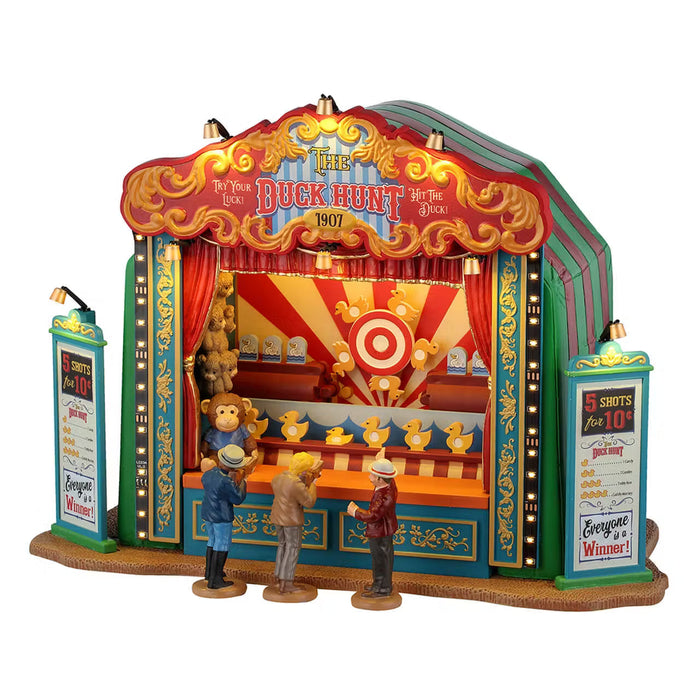 Lemax Collections La Caccia alle Anatre con Luci Movimento e Suoni