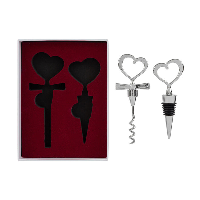 Set 2 Accessori Vino Sorsi D'Amore