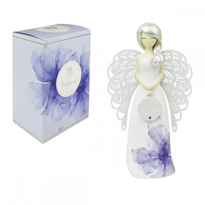 Bomboniera Enesco Statuetta Angelo Floral Happiness
