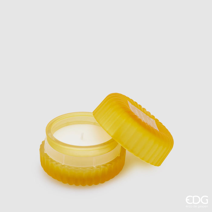 Bomboniere EDG Enzo de Gasperi Candela Jasmine Profumata Amber D8 cm